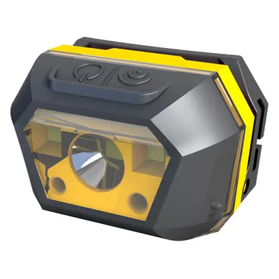 (Warm White) 650LM XPE+SMD Smart Sensor Mini Headlamp 2Modes USB Rechargeable Waterproof Outdoor