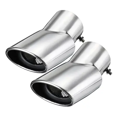 Pair Stainless Steel Exhaust Muffler Tail Pipe For Land Rover Sport