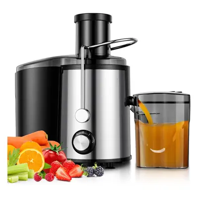 (Medium) 800W Juicers with Speed Control for Fruit and Vegetables,Higher Juice Yield Extractor M