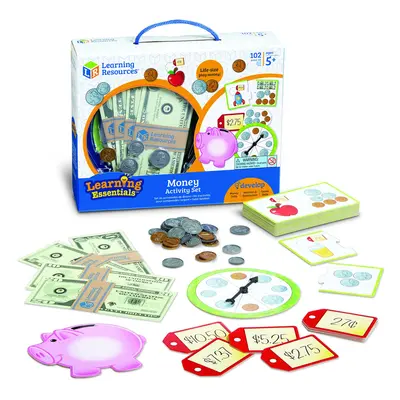 Learning Resources Money Activity Set Pieces Ages 5+ Play Money for Kids Pretend Money for Kids 