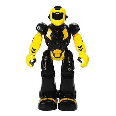 (yellow, 27cm) Space Warfare Remote Control Robot Intelligent Gesture Sensing Singing Dancing Ro