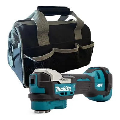 Makita DTM52Z 18v LXT Brushless Multi Tool Starlock Keyless Change + Tool Bag