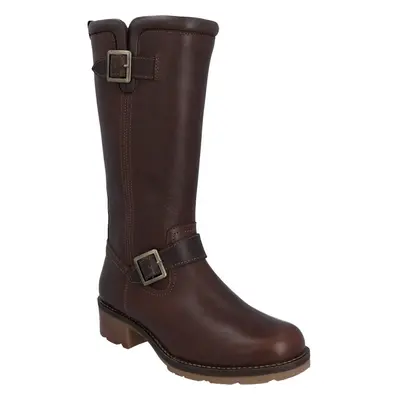 (Brown, (Adults')) Hunter Iona Leather Women's Brown Boots