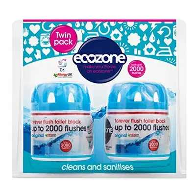 Forever Flush Blue Toilet Blocks, Eco Friendly Alternative to Loo Rim Hangers, Cistern Capsules 