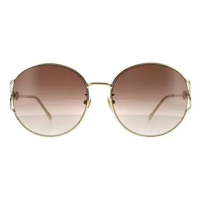 Gucci Sunglasses GG1017SK Gold Brown