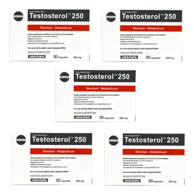 5 x Testosterol - Megabol Natural Anabolic Muscle Growth