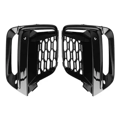 Front Fog Light Cover Grille Trim Accessories for - X3 G01 G08 X4 G02 2019 (with Fog Lamp Hole)