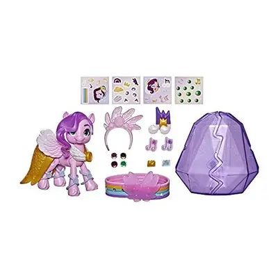 My Little Pony F2453 New Generation Crystal Adventure Princess Petals 7.5cm Pink Pony Accessorie