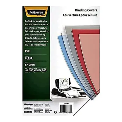 A4 Binding Cover - Microns PVC Binding Covers - Pack of Binding Covers - Transparent