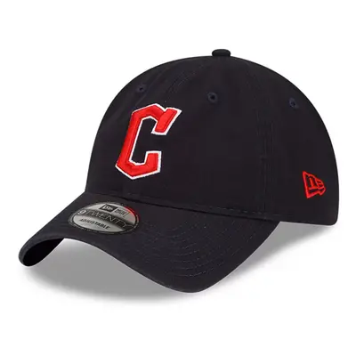 New Era MLB Core Classic 9TWENTY Home Team Color Adjustable Hat Cap One Size Fits All Cleveland 