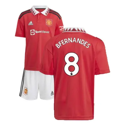 (18-24 Months) Man Utd Home Mini Kit (B FERNANDES 8)