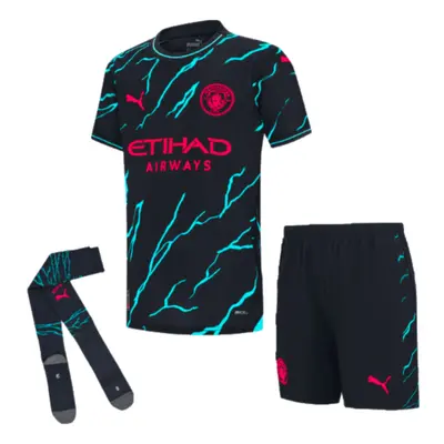 (3-4 Years) Man City Third Mini Kit