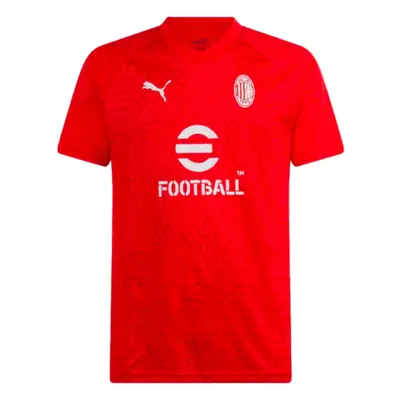 (S) AC Milan Training Jersey (Red)