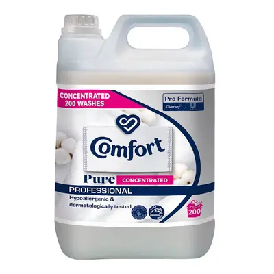 Comfort Professional Formula Pure Concentrated Fabric Softener 5L (Case of 2)