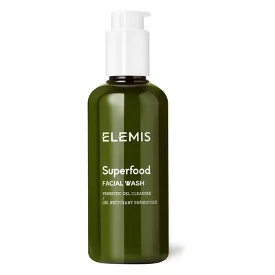 ELEMIS Superfood Facial Cleanse, Lightweight Daily Nutrient-Rich Deep Gel to Foam Cleanser Balan