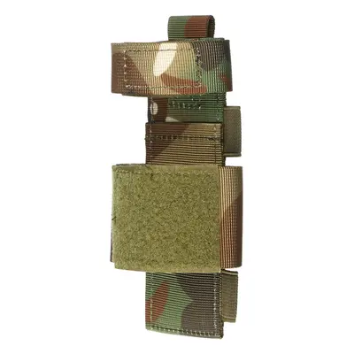 (CP Camouflage) Outdoor Nylon Tactical Bag Flashlight Clip First Aid Tourniquet Buckle Strap Com