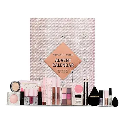 Revolution Beauty 24-Piece Holiday Beauty Advent Calendar