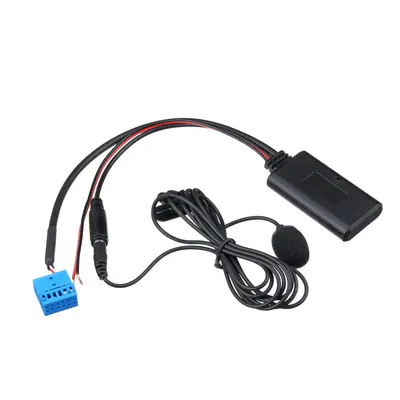 Wireless Audio Cable Adapter with bluetooth Microphone For Audi A4 Q3 Q5 A3 TT A8 A5 S5 For VW F