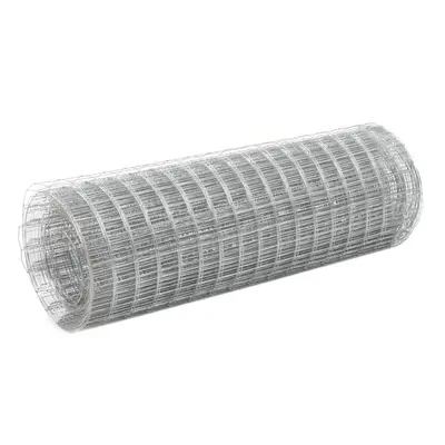 (25 x 0.5 m/ x mm) vidaXL Wire Netting Garden Wire Mesh Enclosure Fence Square 0.9mm Galvanised