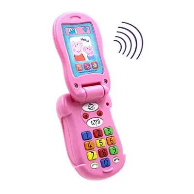 PP06 Peppa's Flip & Learn Toy Phone for Kids-Interactive Learning and Child Development, Colours