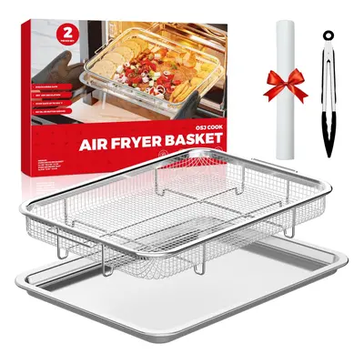 Air Fryer Basket for Oven Air Fryer Basket and Stainless Steel Baking Tray Pant Oven Air Fryer P