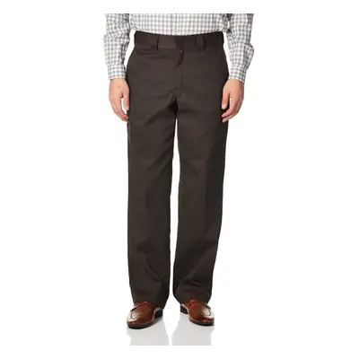 Dickies Men's 874F Flex Work Pant DARK BROWN 34