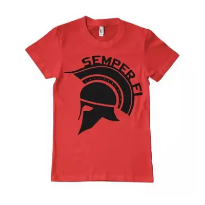 Semper Fi Men's T-Shirt Red