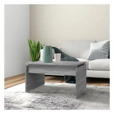 vidaXL Coffee Table Grey Sonoma 68x50x38 cm Engineered Wood