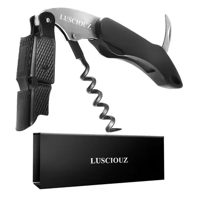 Zero Resistance Corkscrew Silent Wine Bottle Opener Wine Key Made in Japan Double Action