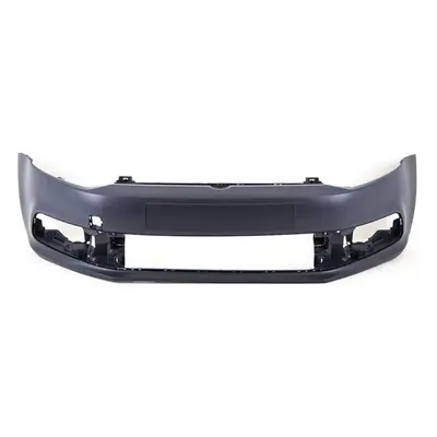 VW Polo Front Bumper Primed No Pdc Or Washer Hole