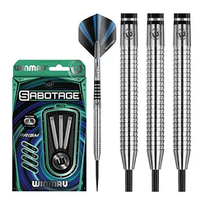 Sabotage 26g Tungsten Darts with Prism Flights and Shafts (Stems)