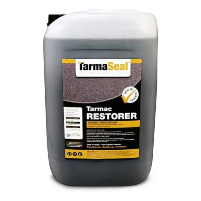 (Black, Litres) SmartSeal TARMASEAL Tarmac Restorer - Superior in Performance to Tarmac Paint Fo