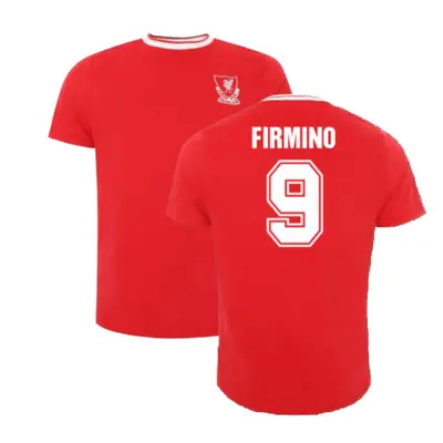 (L) Liverpool Heritage Red Home Tee (FIRMINO 9)