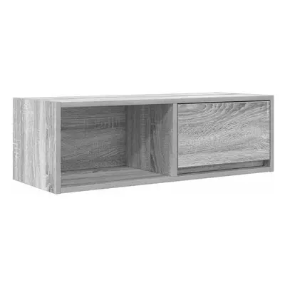 (grey sonoma, pcs/ cm) vidaXL TV Cabinet Sonoma Oak 80x31x25.5 cm Engineered Wood TV bench