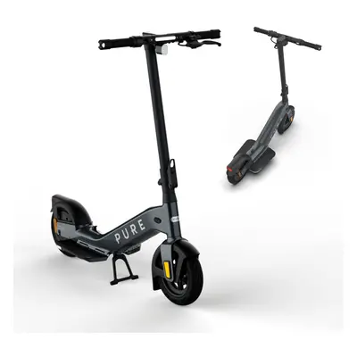 (Mercury Grey) Pure Advance+ Electric Scooter 31mi (50KM) Range