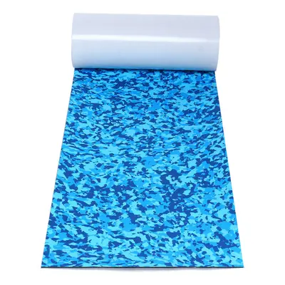 (Blue) 45x240cm 5mm Thickness EVA Boat Decking Foam Anti-slip Marine Non-skid Sheet RV Flooring 