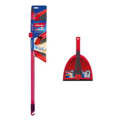 Vileda DuActiva 2-in-1 Anti-Dust Broom Plus Dustpan Set