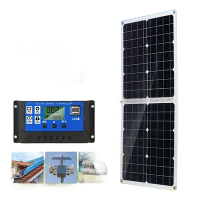 1000W Solar Panel kit 100A battery Charger Controller Caravan Van Boat