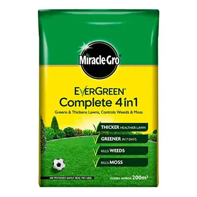 Evergreen Complete 4-in-1 Lawn Food - m2, Lawn Food, Weed & Moss Control