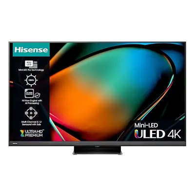 Hisense Inch ULED Mini-LED PRO TV 55U8KQTUK