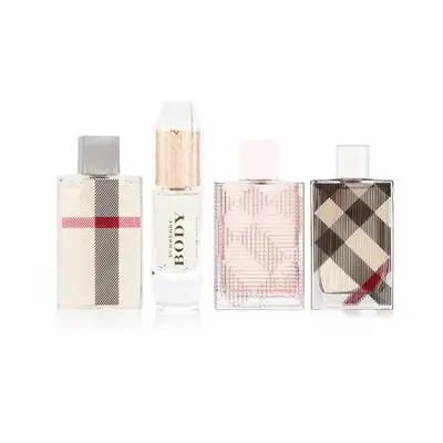 Burberry Pcs Mini Set For Women: London (Fabric) 0.17 Oz Edp + Body 0.15 Oz Edp + Brit Rhythm Fl