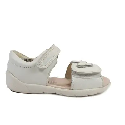 Kiani Sun First | White Leather | Girls Sandals