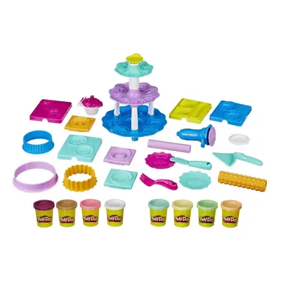 Kitchen Creations Bakery Creations Play Food Set with Non-Toxic Colours, 57g Cans, Multicolor, O