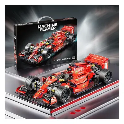 (Ferrari classic-1380Pcs) High-tech 1380pcs Formula F1 50cm Supercar Model Building Block Gift F