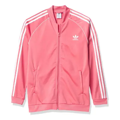 adidas Originals unisexyouth SST Track Top Hazy RoseWhite Large