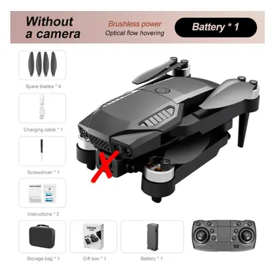 (No Camera) F198 4k Drone HD Camera Aerial Photography Professional QuadcopterOptical Flow Folda