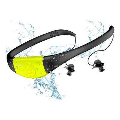 8GB Waterproof MP3 Player Swimming Headphone