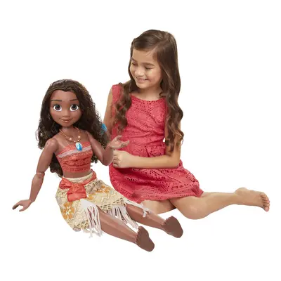 Jakks Disney Moana Doll 32"" Tall Playdate Perfectly Poseable Includes