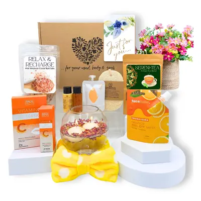 SPA DAY Ultimate Pamper Gift for Women, Pamper Hamper, Spa Gift Box, Gift Set for Woman, Self Ca