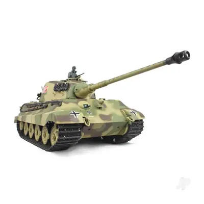 Henglong 1:16 German King Tiger Henschel with Infrared Battle System (2.4GHz + Shooter + Smoke +